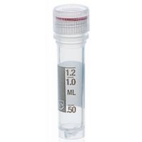 Microtube 2.0 ml avec jupe avec capuchon PP avec graduation stérile