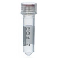 Microtube 2.0 ml sans jupe avec capuchon PP bague d'inviolabilité avec graduation